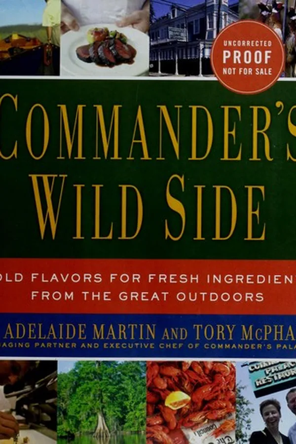 Capa de Commander's wild side