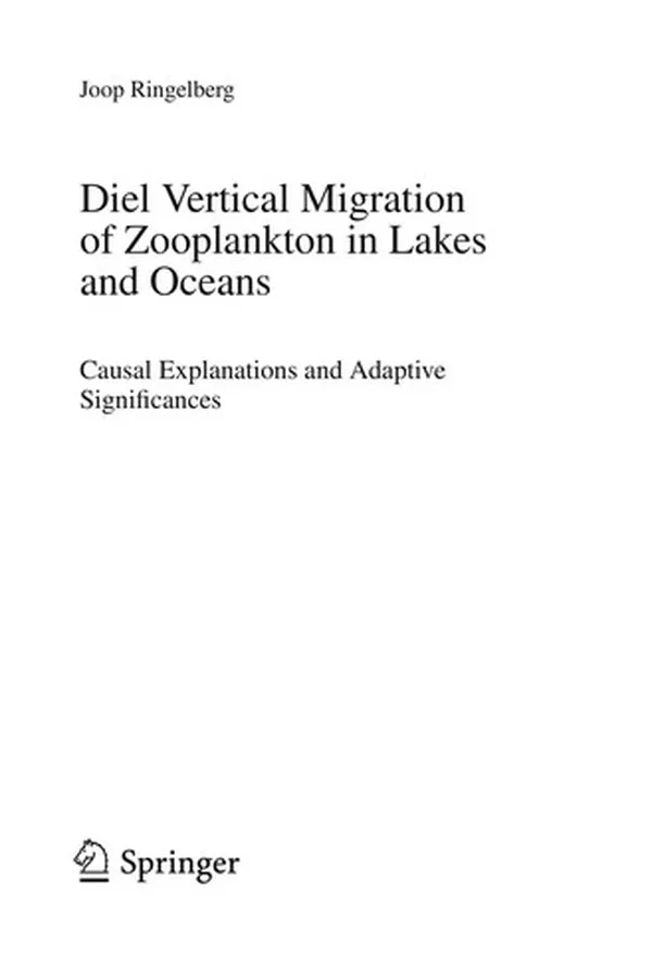 Capa de Diel vertical migration of zooplankton in lakes and oceans