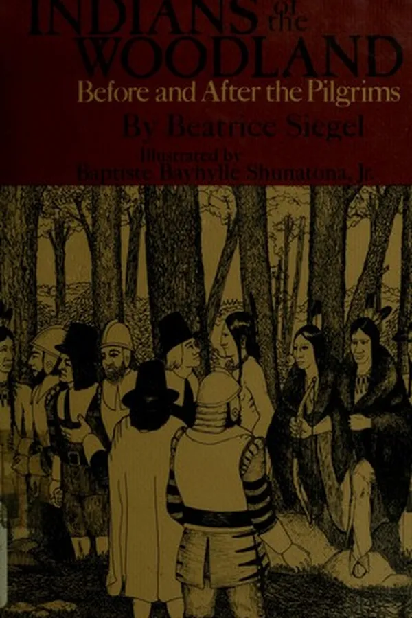 Capa de Indians of the woodland, before and after the Pilgrims