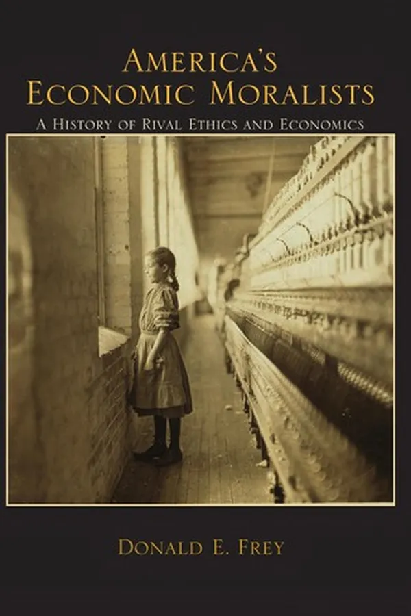 Capa de America's economic moralists