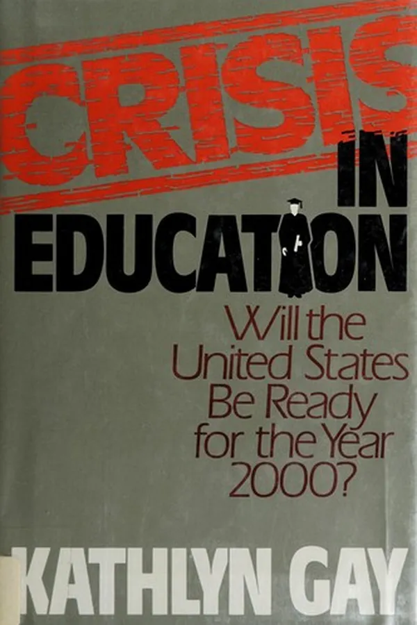 Capa de Crisis in education