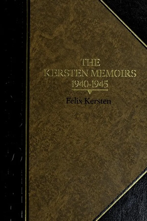 Capa de The Kersten memoirs, 1940-1945