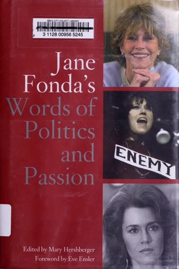 Capa de Jane Fonda's words of politics and passion