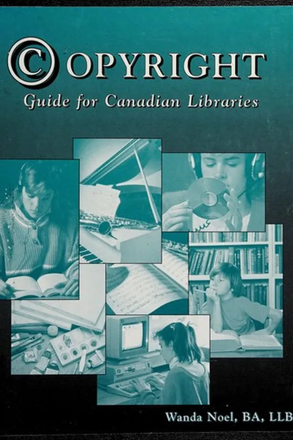 Capa de Copyright guide for Canadian libraries