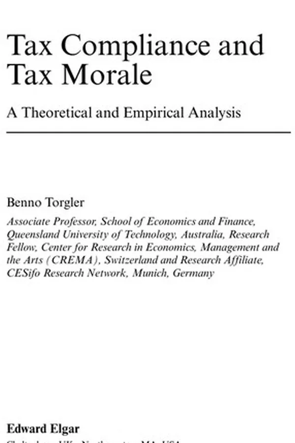 Capa de Tax compliance and tax morale