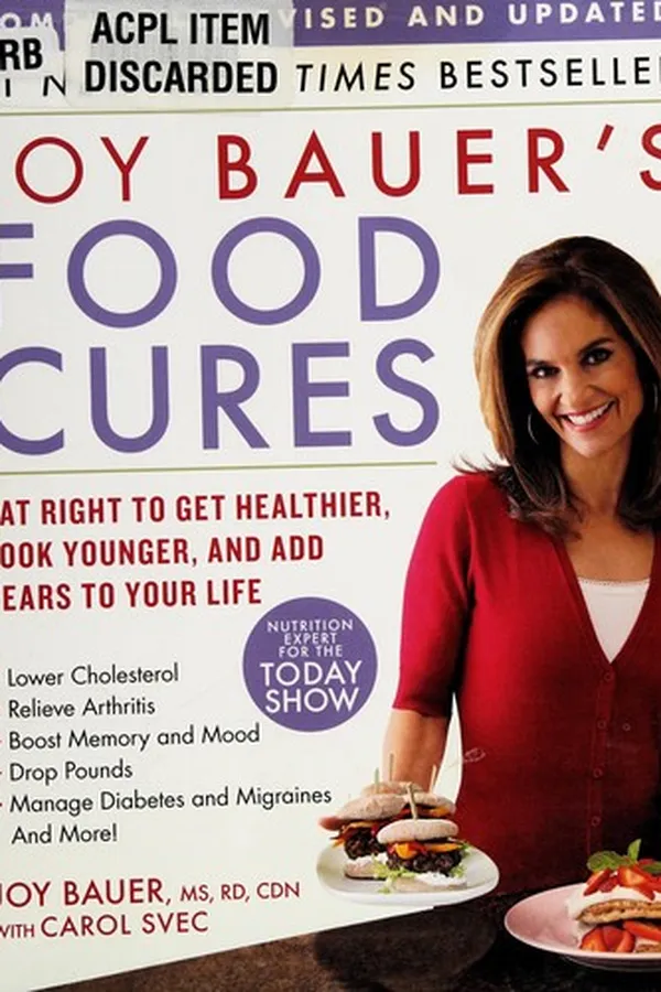 Capa de Joy Bauer's food cures