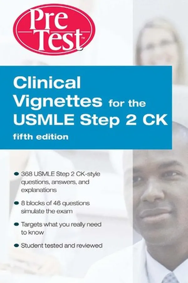 Capa de Clinical vignettes for the USMLE step 2 CK