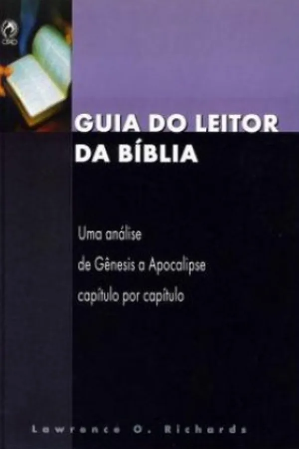 Capa de Guia do leitor da Bíblia