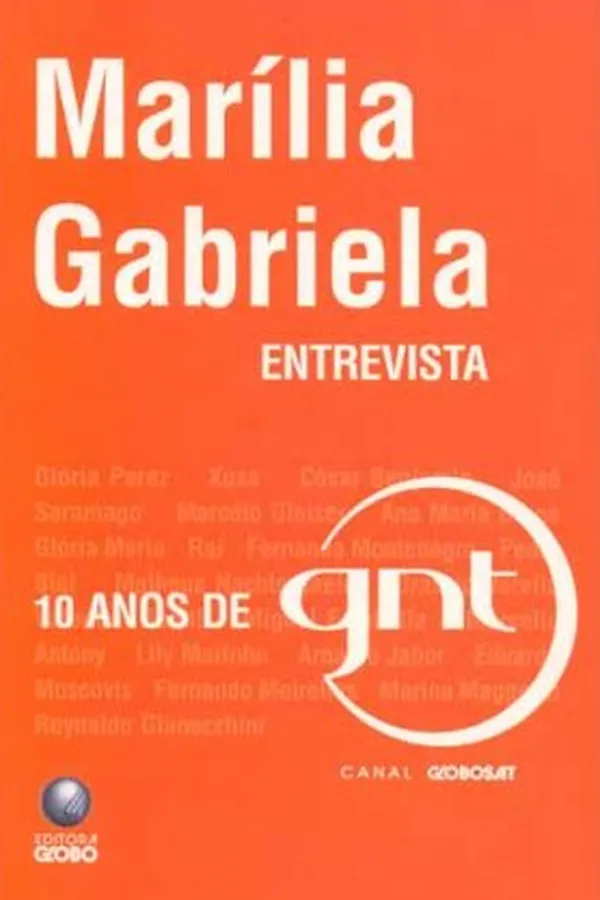Capa de Marília Gabriela Entrevista