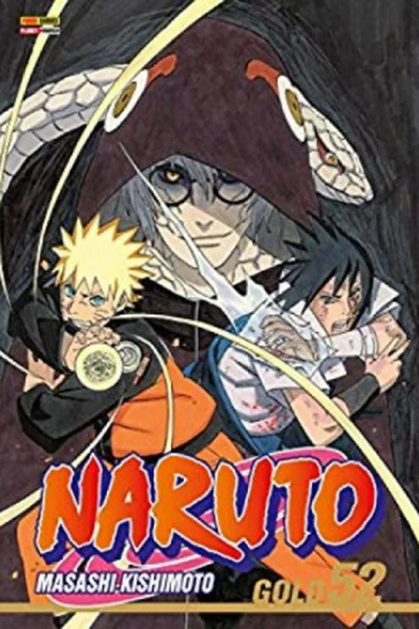 Capa de Naruto Gold #52
