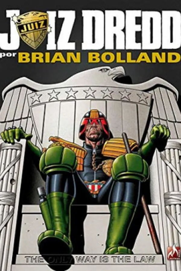 Capa de Juiz Dredd Por Brian Bolland