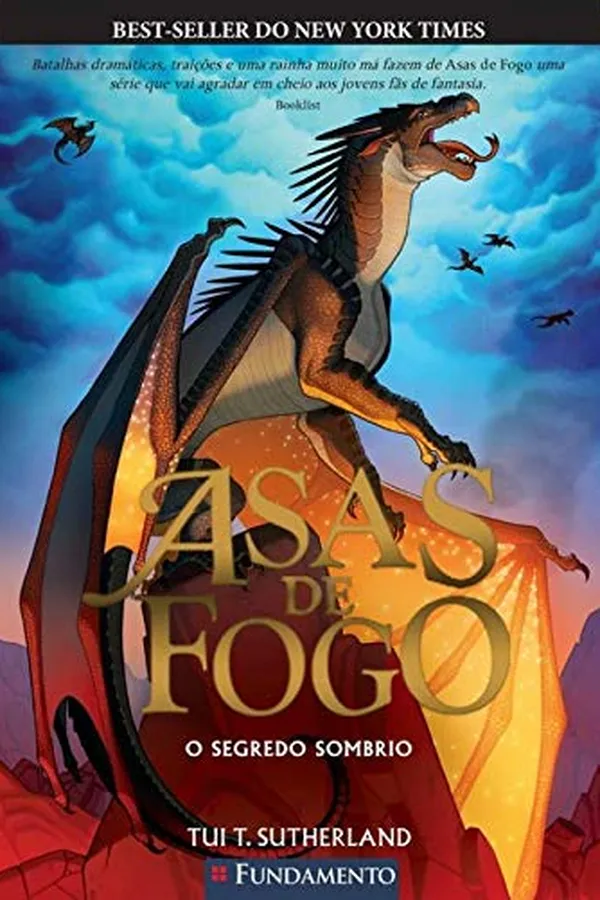 Capa de Asas De Fogo - O Segredo Sombrio - Vol. 4