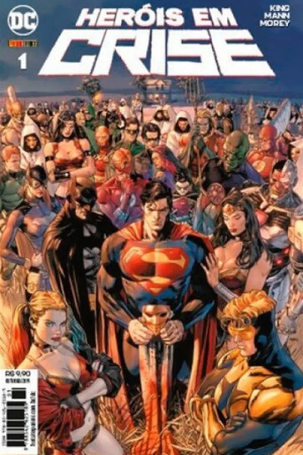 Capa de Heróis em Crise #1