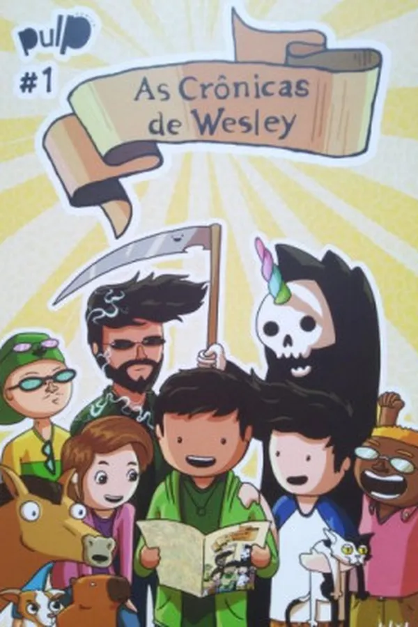 Capa de As Crônicas de Wesley #1
