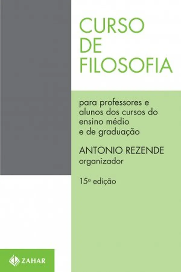 Capa de Curso de filosofia