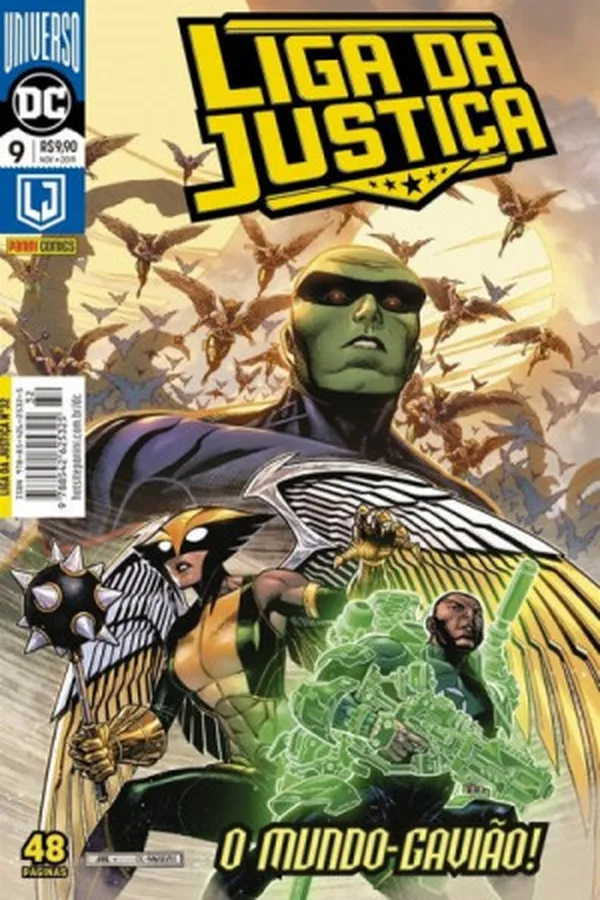 Capa de Liga da Justiça #9