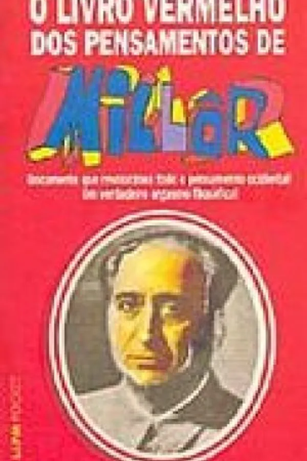 Capa de O Livro Vermelho dos Pensamentos de Millôr Fernandes