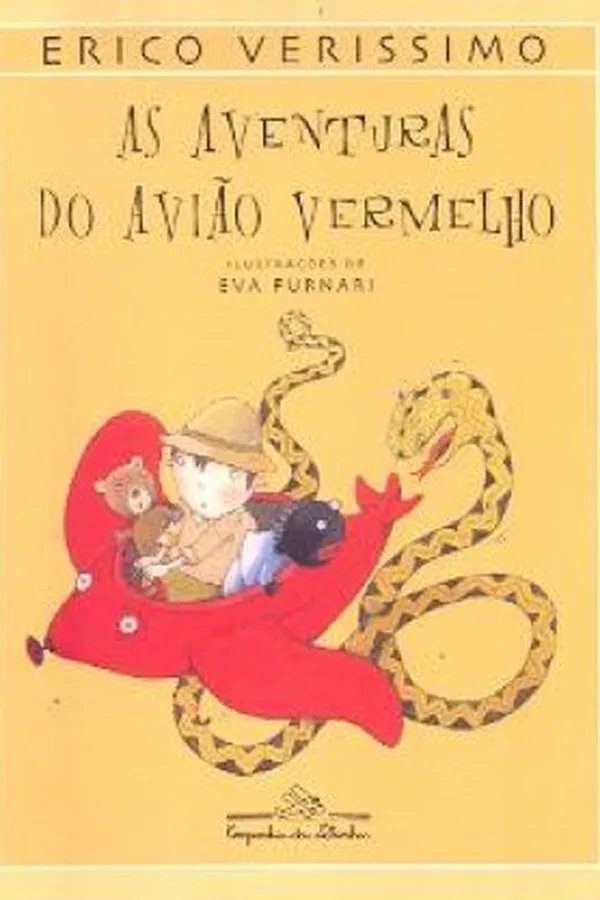 Capa de As Aventuras do Avião Vermelho