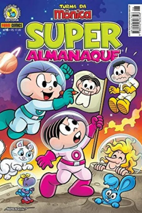 Capa de Superalmanaque Turma da Mônica #6