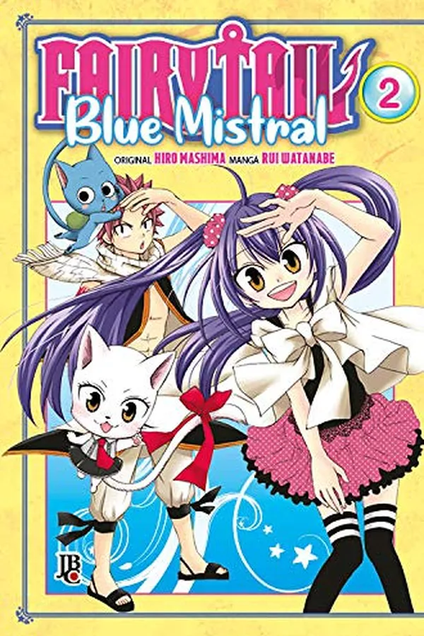 Capa de Fairy Tail - Blue Mistral #02