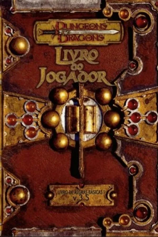 Capa de Dungeons & Dragons - Livro do Jogador 3.5