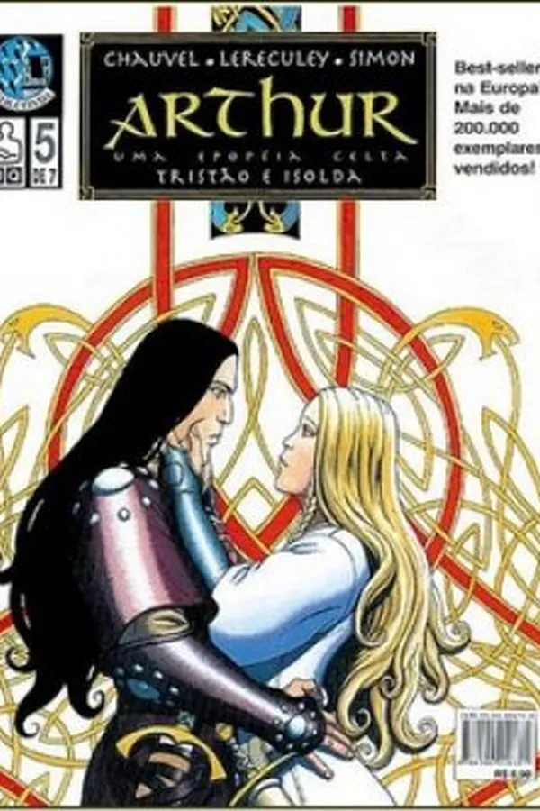 Capa de Arthur: Uma Epopéia Celta #5