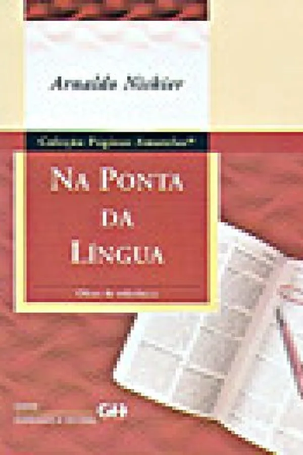 Capa de Na Ponta da Língua