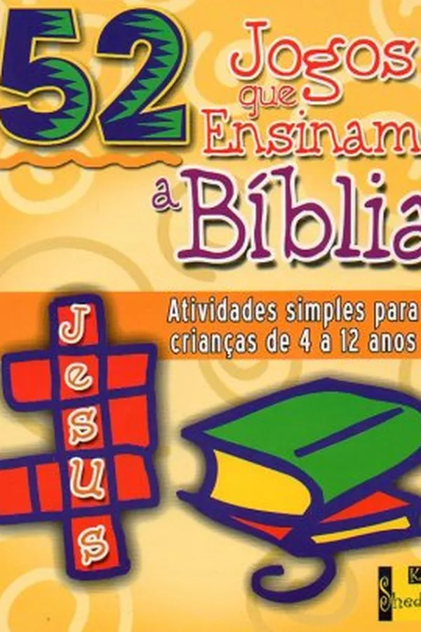 Capa de 52 Jogos que Ensinam a Bíblia