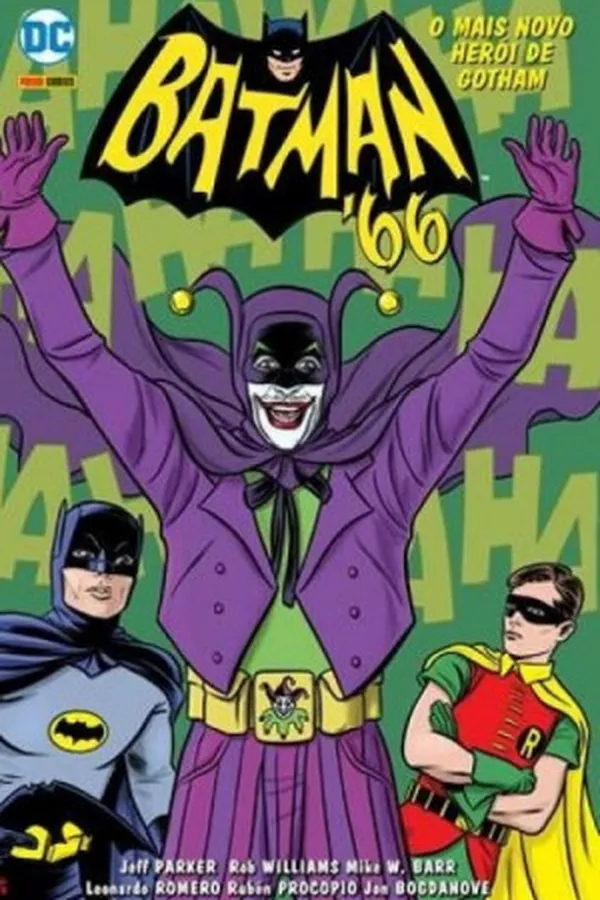 Capa de Batman '66: O Mais Novo Herói de Gotham