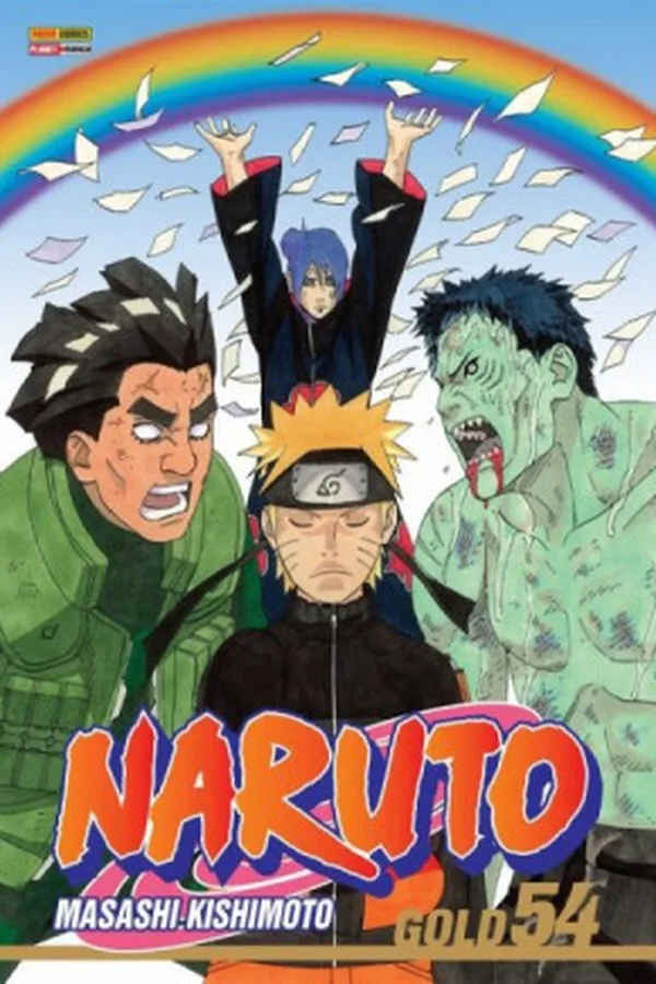 Capa de Naruto Gold #54