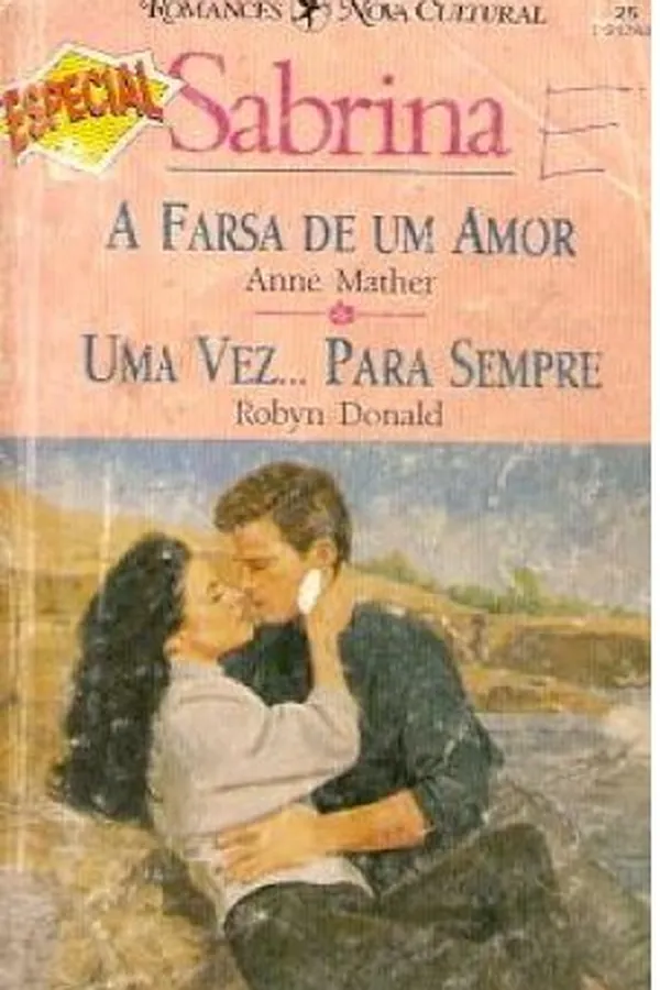 Capa de A Farsa de Um Amor / Uma Vez... Para Sempre