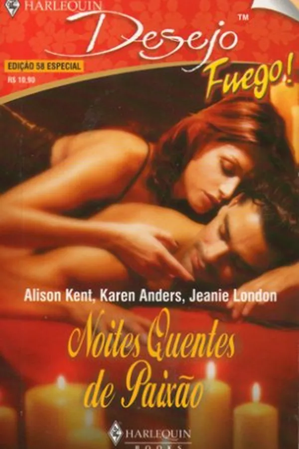 Capa de Noites Quentes de Paixão