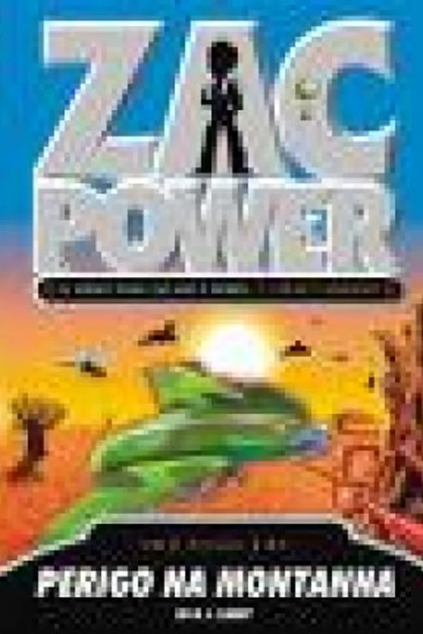 Capa de Zac Power - Perigo na Montanha