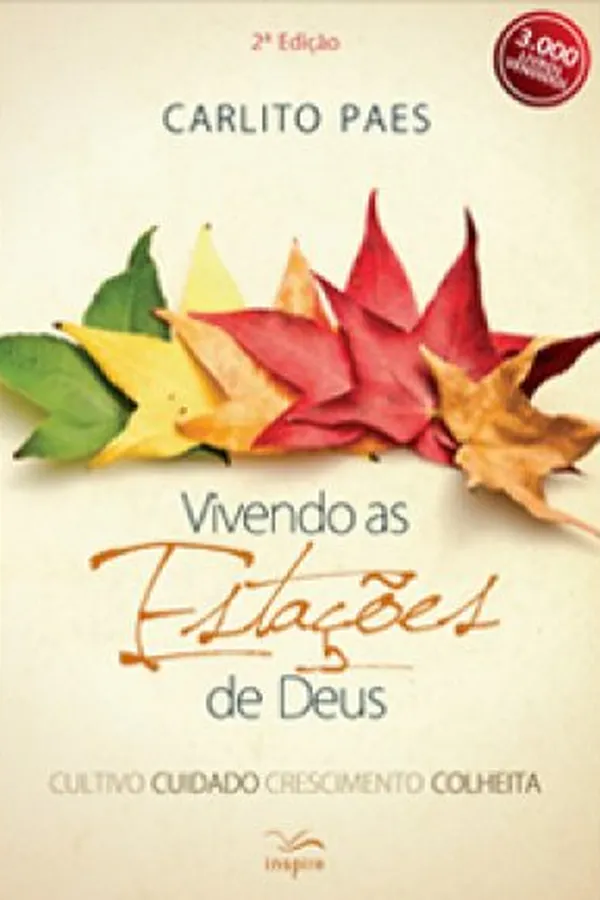 Capa de Vivendo as estações de Deus