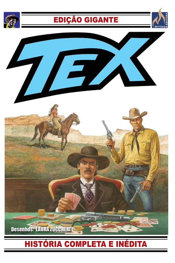 Capa de Tex Gigante 34. A Vingança De Doc Holliday
