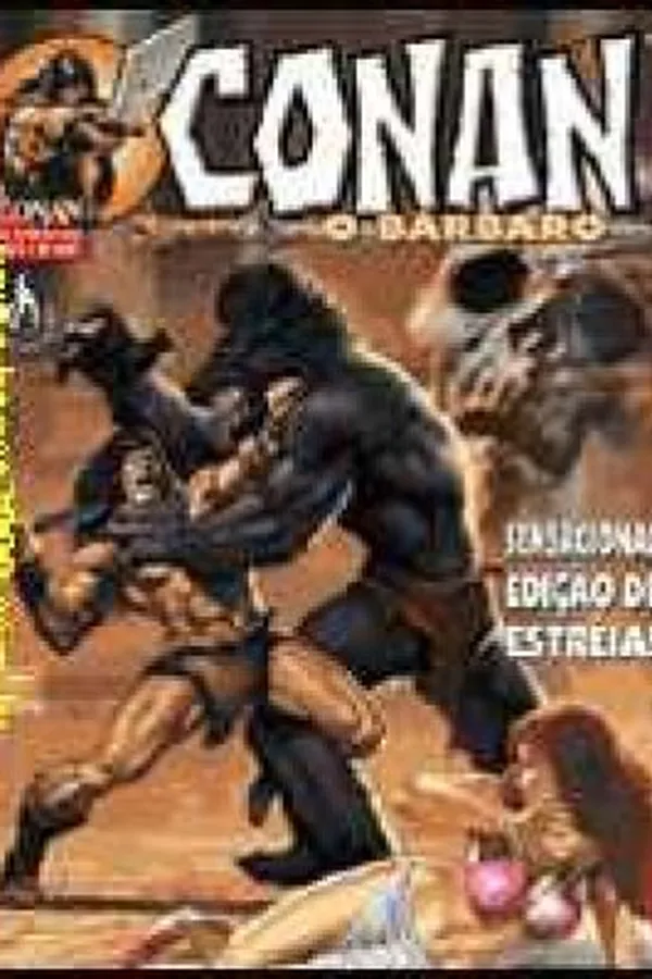 Capa de CONAN - O BÁRBARO