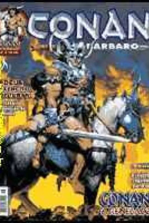Capa de CONAN - O BÁRBARO N-16