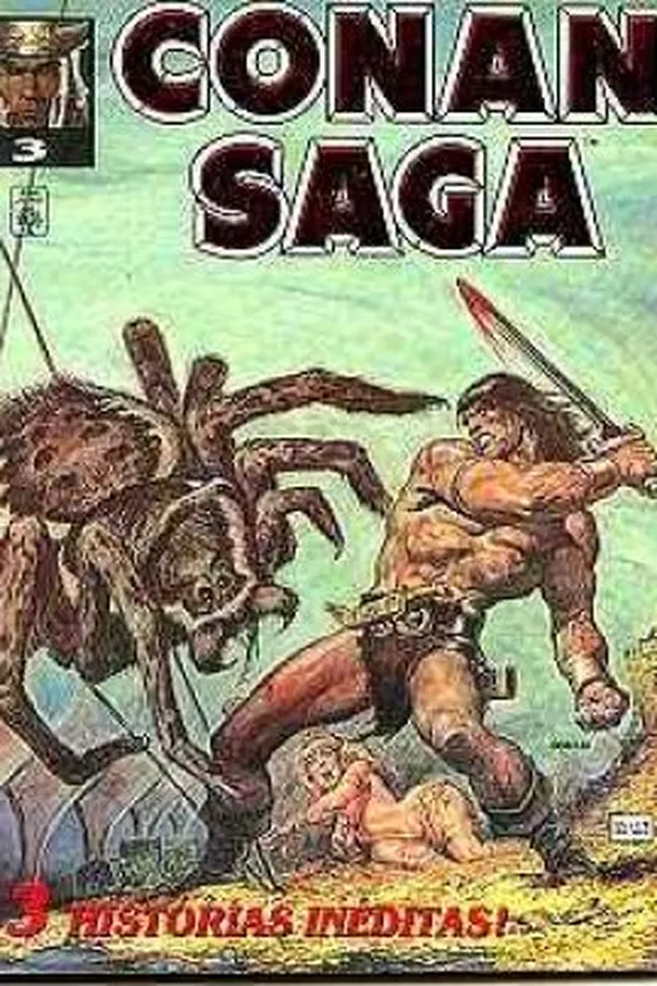 Capa de Conan Saga # 03