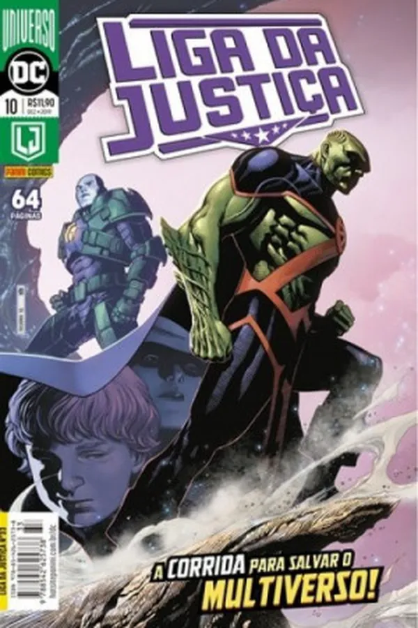 Capa de Liga da Justiça #10