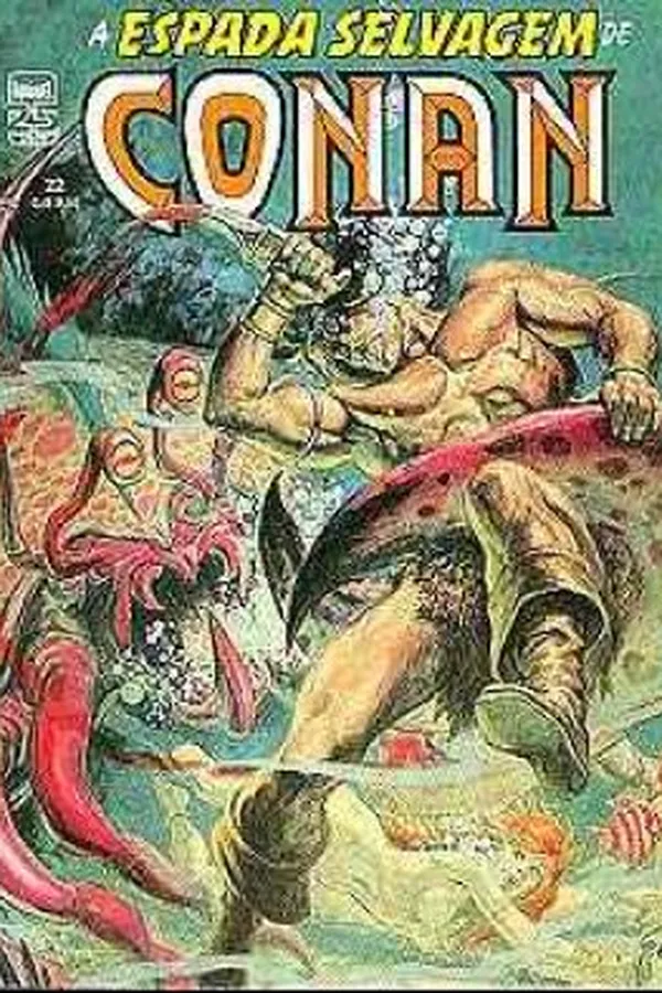 Capa de A Espada Selvagem de Conan # 022