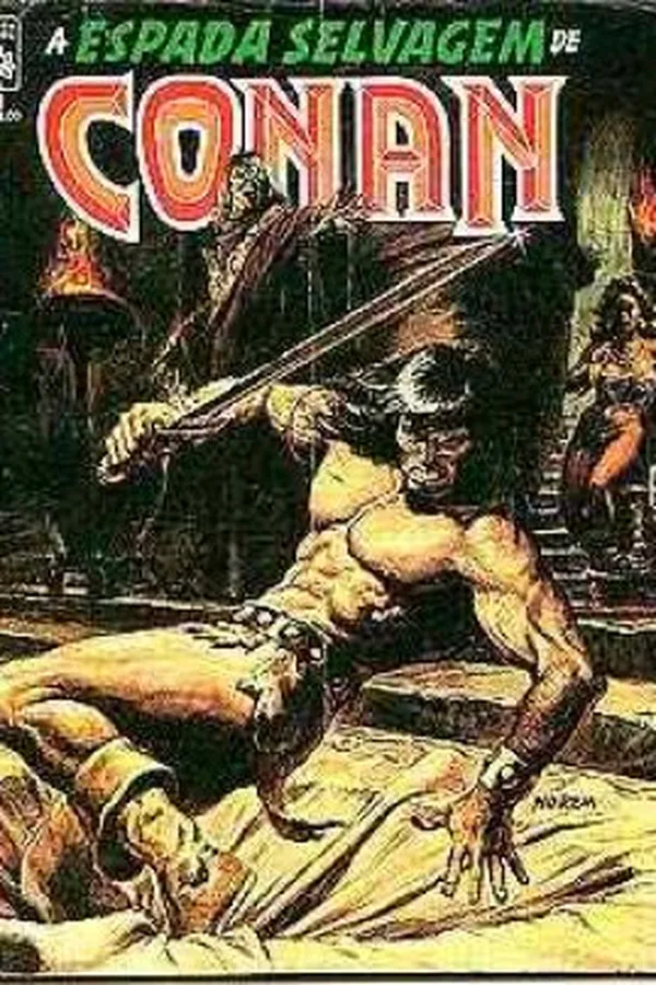 Capa de A Espada Selvagem de Conan