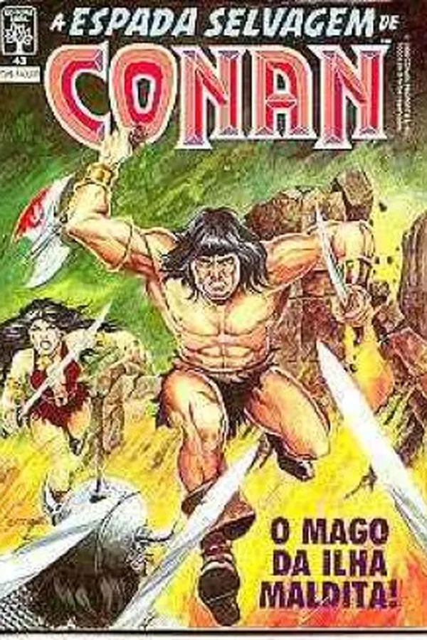 Capa de A Espada Selvagem de Conan # 043