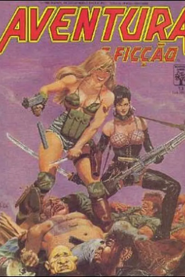 Capa de Aventura e Ficção #13