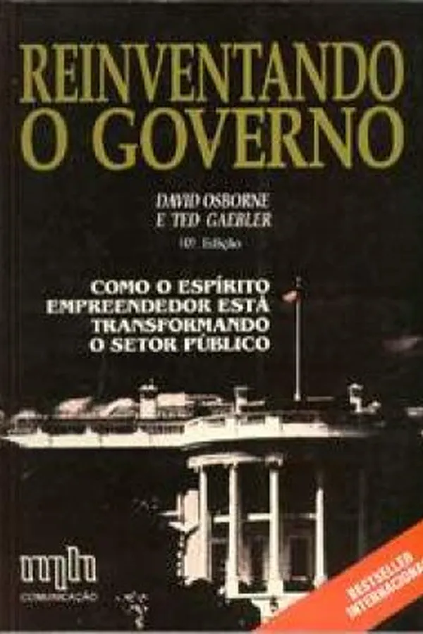 Capa de Reinventando o governo