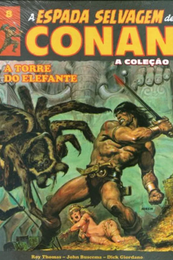 Capa de A Espada Selvagem de Conan - Volume 8