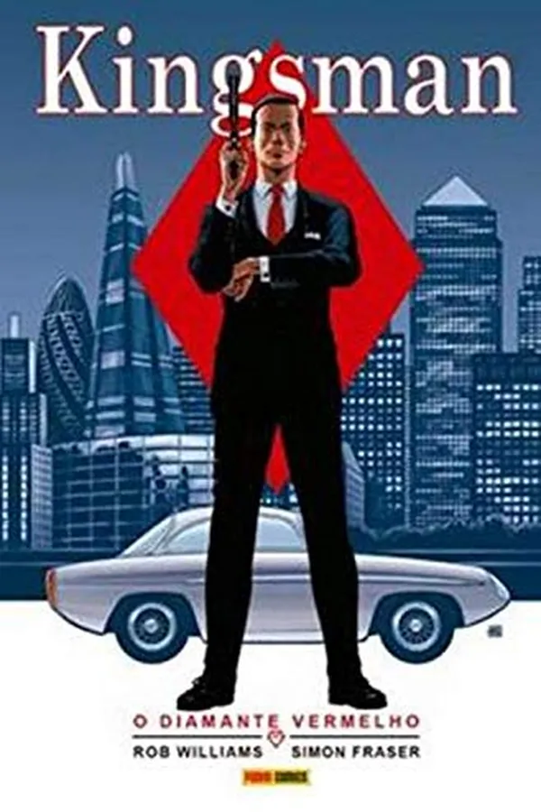 Capa de Kingsman O Diamante Vermelho