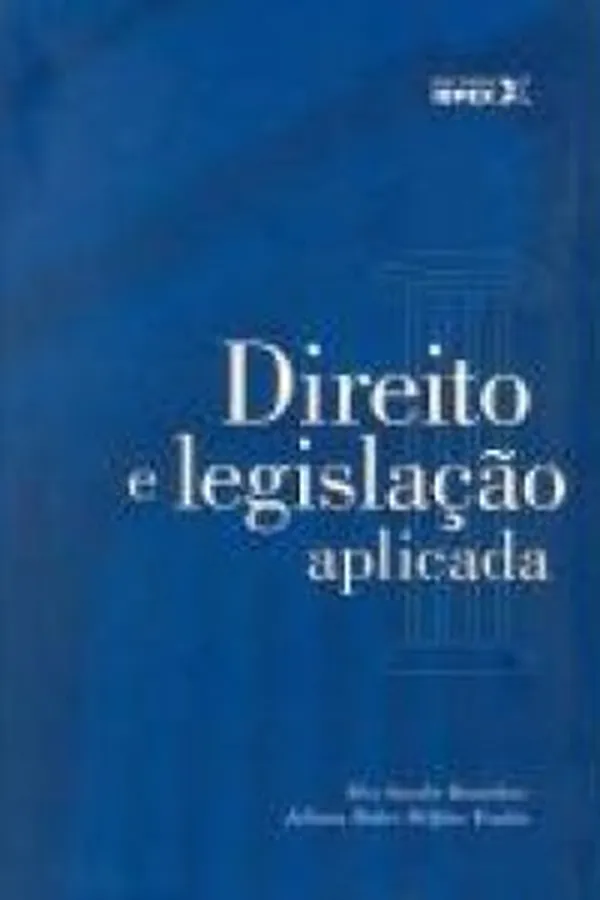 Capa de Direito e legislação aplicada