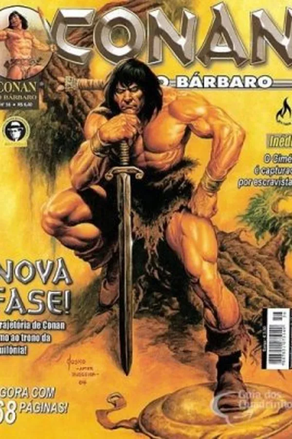 Capa de CONAN - O BÁRBARO N-56