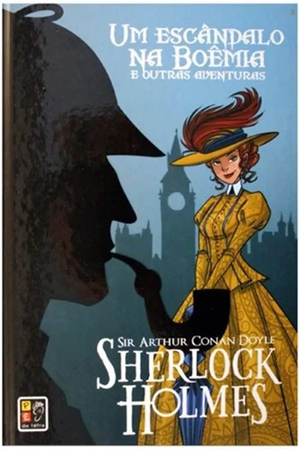 Capa de Sherlock Holmes - Um Escândalo na Boemia e Outras Aventuras