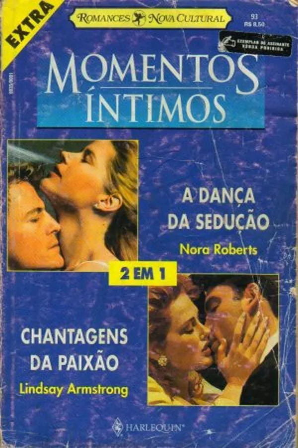 Capa de A Dança da Sedução; Chantagens da Paixão